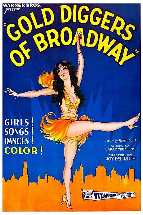 Gold Diggers of Broadway (1929) movie poster