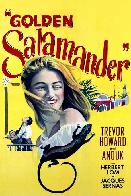 Golden Salamander (1950) movie poster