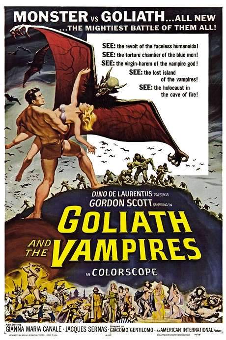 Goliath and the Vampires (1961) movie poster