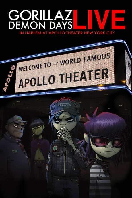 Gorillaz: Demon Days Live in Harlem at Apollo Theater (2006) movie poster