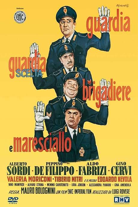 Guardia, guardia scelta, brigadiere e maresciallo (1956) movie poster