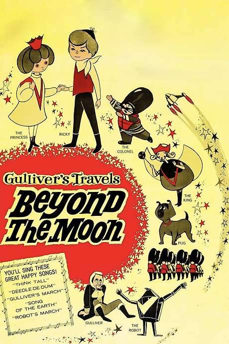 Gulliver’s Travels Beyond the Moon (1965) movie poster