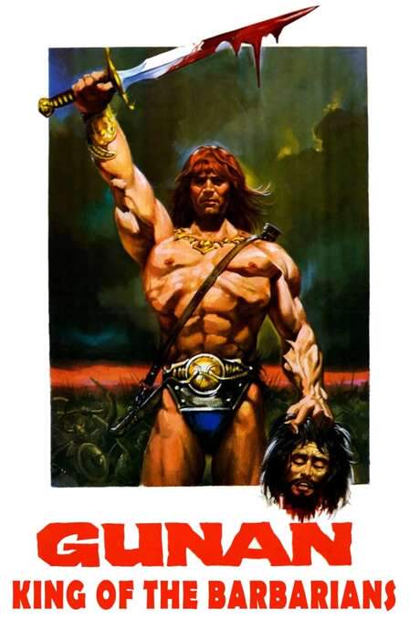Gunan, King of the Barbarians (1982) movie poster