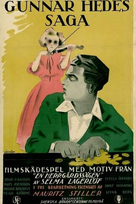 Gunnar Hede’s Saga (1923) movie poster