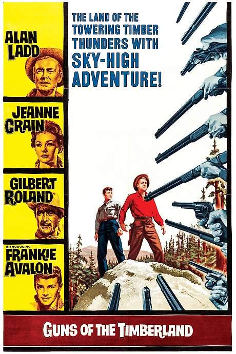 Guns of the Timberland (1960) movie poster