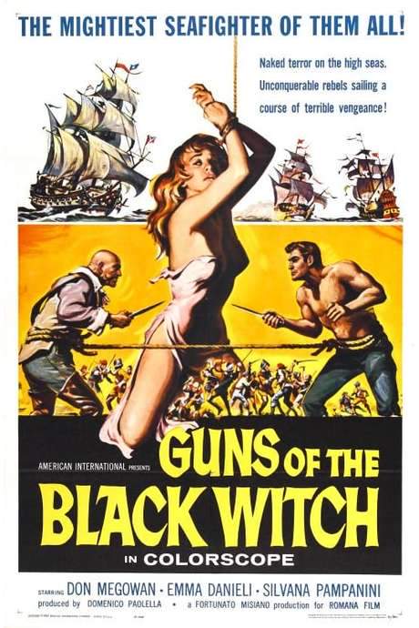 Guns of the Black Witch (1961) movie poster