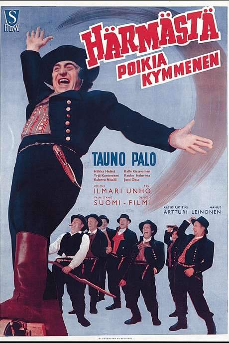 Härmästä poikia kymmenen (1950) movie poster