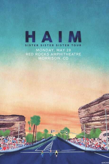 HAIM: Red Rocks Amphitheatre (2018) movie poster