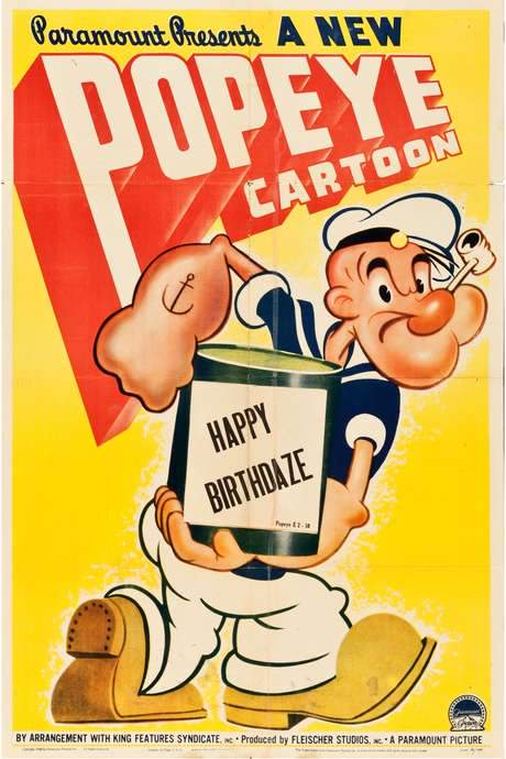 Happy Birthdaze (1943) movie poster