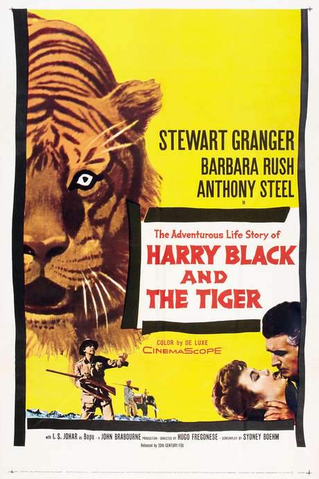 Harry Black and the Tiger (1958) movie poster