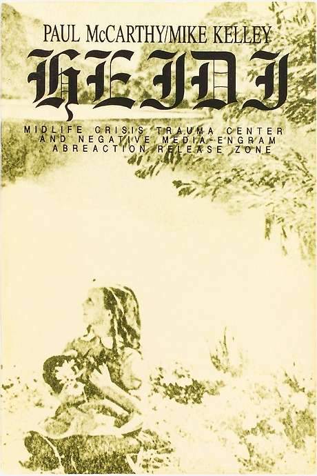 Heidi: Midlife Crisis Trauma Center and Negative Media-Engram Abreaction Release Zone (1992) movie poster