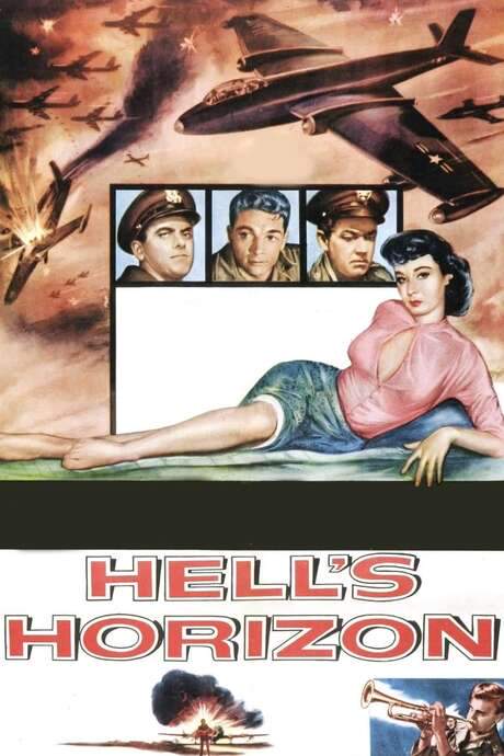 Hell’s Horizon (1955) movie poster
