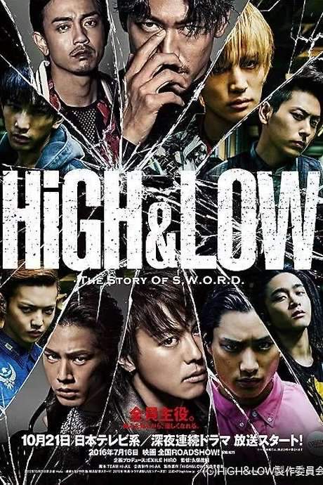 High&Low: The Story of S.W.O.R.D. (2015) movie poster