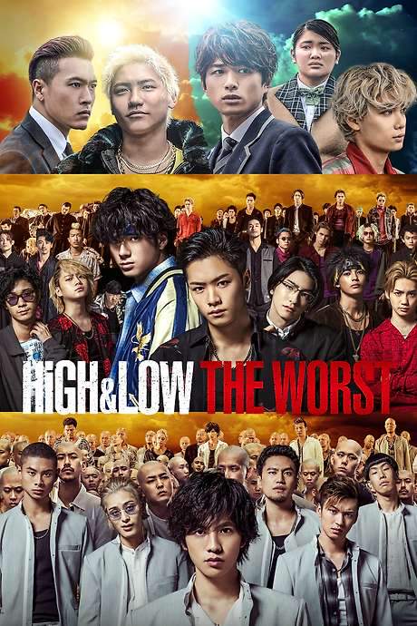 High & Low The Worst (2019) movie poster