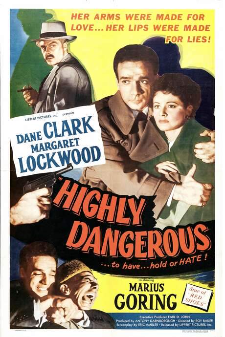 Highly Dangerous (1950) movie poster