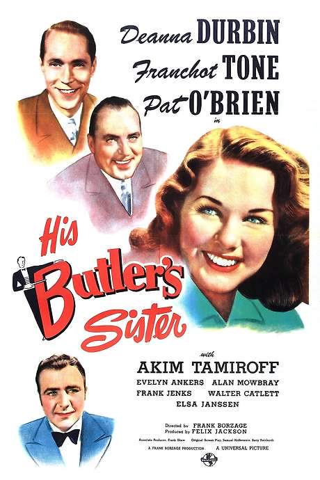 His Butler’s Sister (1943) movie poster