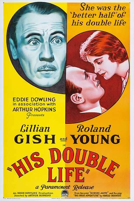 His Double Life (1933) movie poster