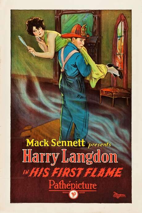 His First Flame (1927) movie poster