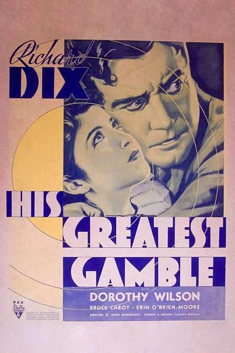 His Greatest Gamble (1934) movie poster