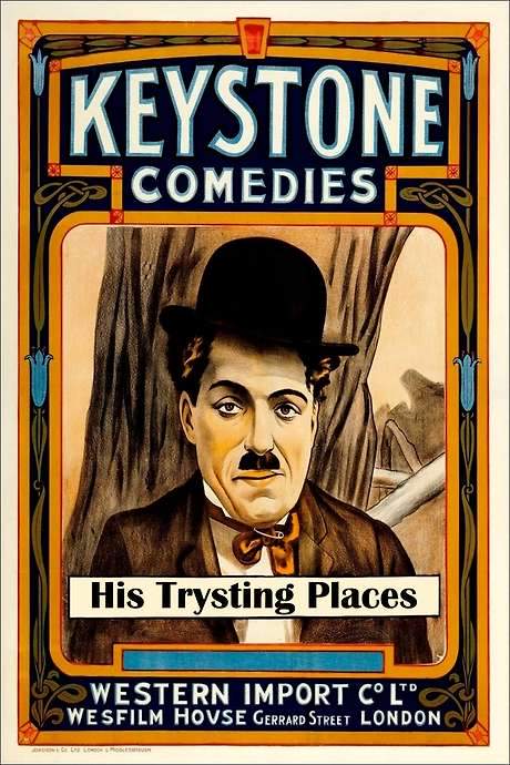 His Trysting Places (1914) movie poster