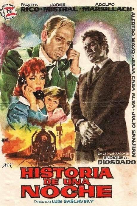 Historia de una noche (1962) movie poster