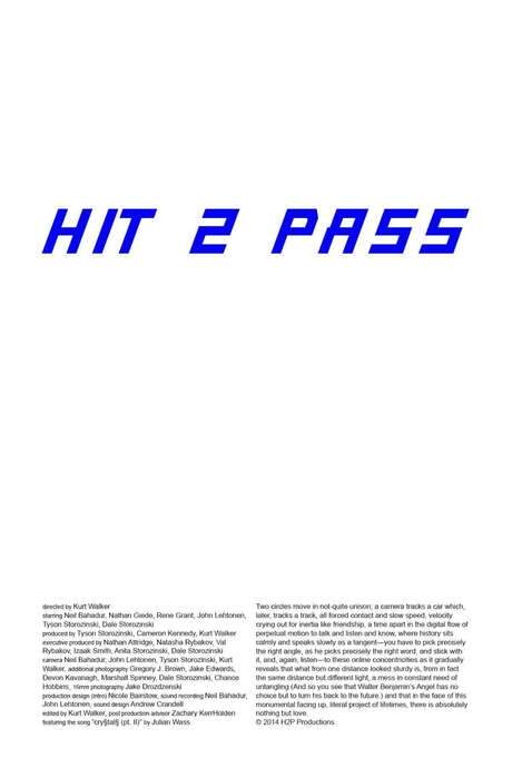 Hit 2 Pass (2014) movie poster
