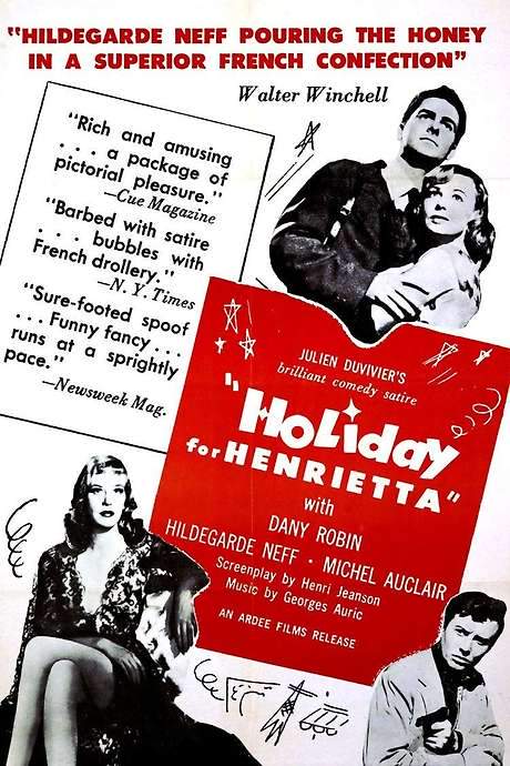 Holiday for Henrietta (1952) movie poster