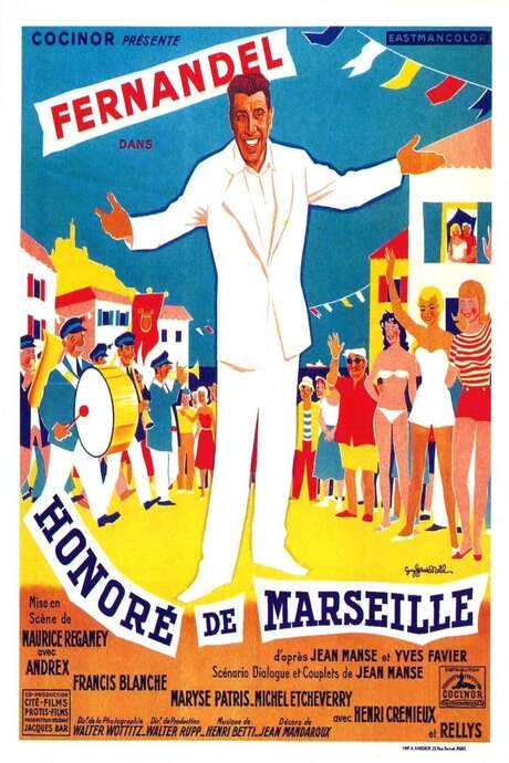 Honoré de Marseille (1956) movie poster