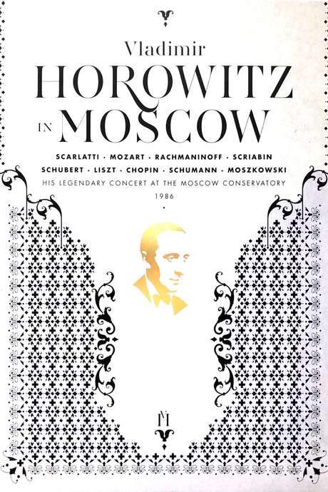 Horowitz in Moscow (1986) movie poster