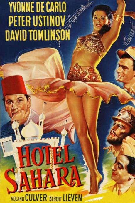 Hotel Sahara (1951) movie poster