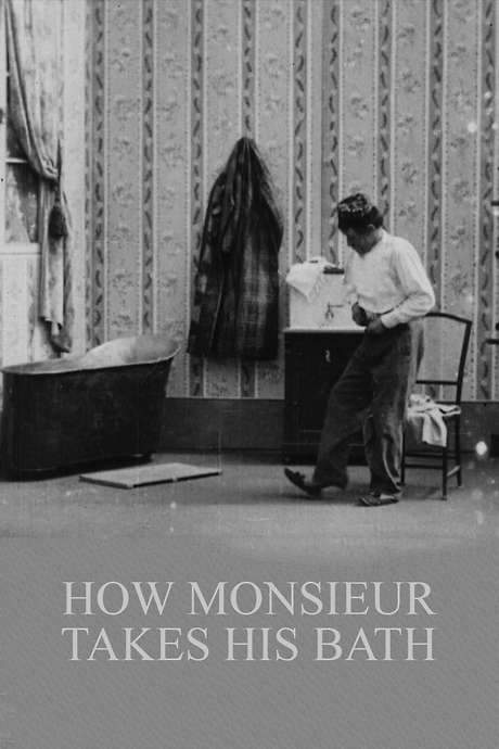 How Monsieur Takes His Bath (1903) movie poster