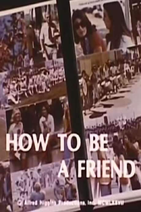 How To Be A Friend (1977) movie poster