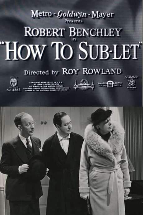 How to Sub-Let (1939) movie poster