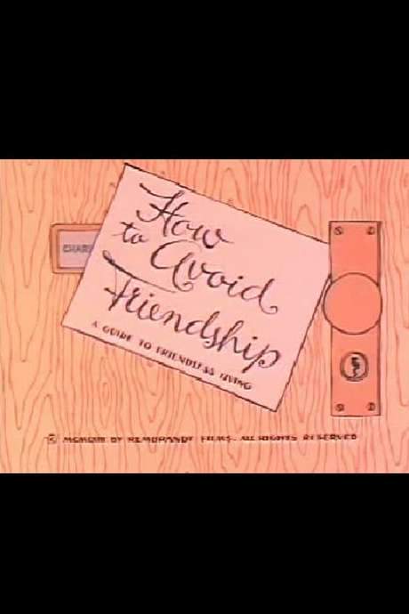 How to Avoid Friendship (1964) movie poster