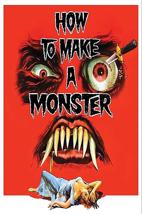How to Make a Monster (1958) movie poster