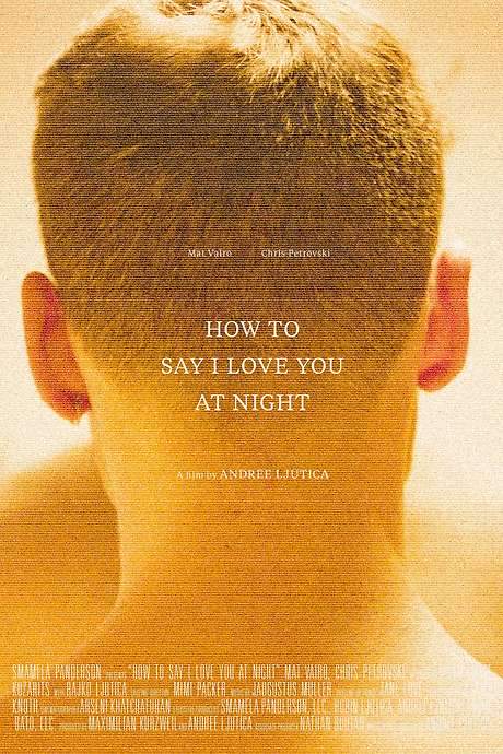 How to Say I Love You at Night (2020) movie poster