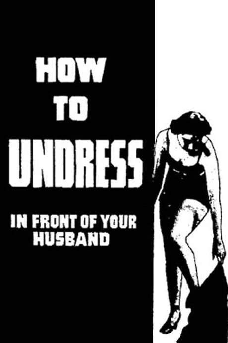 How to Undress in Front of Your Husband (1937) movie poster