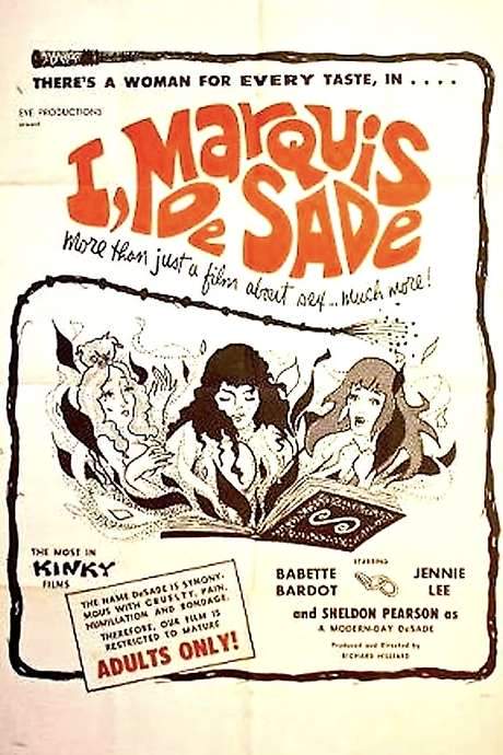 I, Marquis De Sade (1967) movie poster