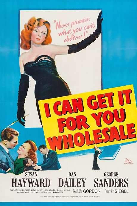 I Can Get It for You Wholesale (1951) movie poster