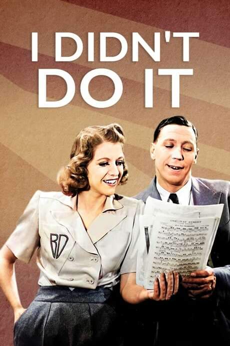 I Didn’t Do It (1945) movie poster