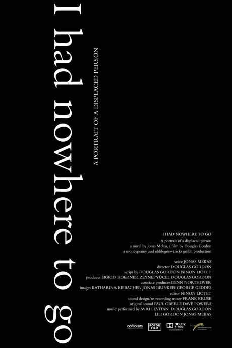 I Had Nowhere to Go (2016) movie poster