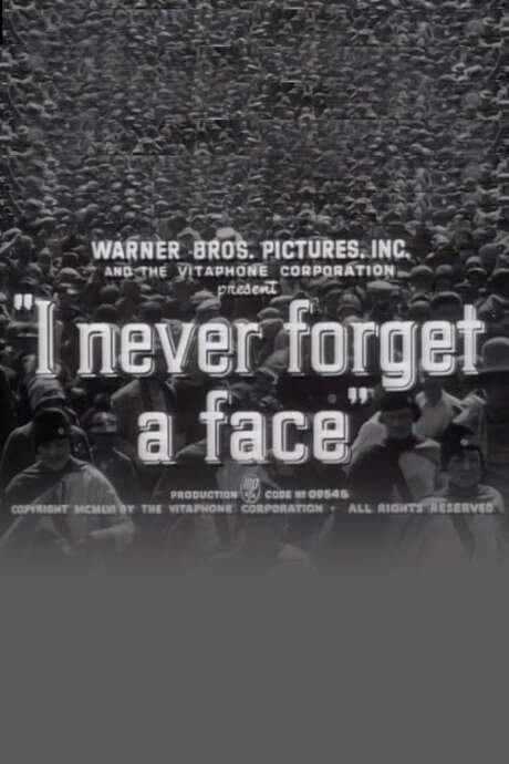 I Never Forget a Face (1956) movie poster