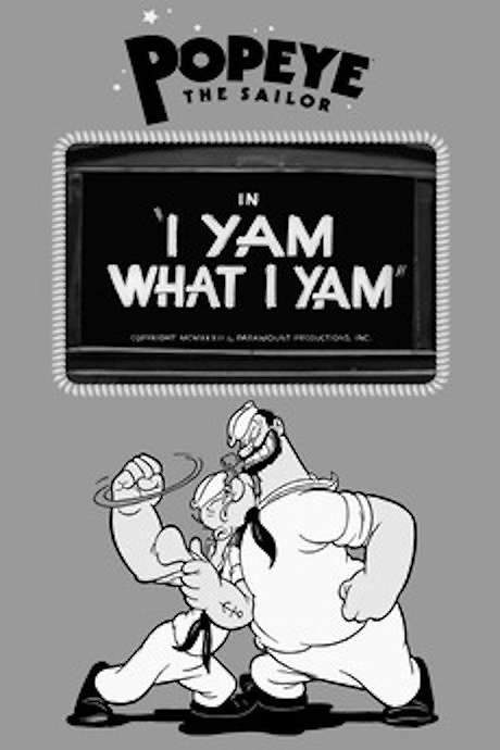 I Yam What I Yam (1933) movie poster