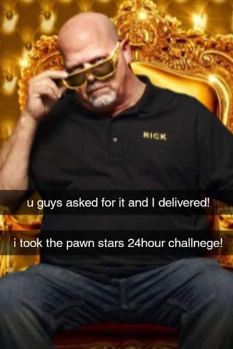 I took the Pawn Stars 24-Hour Challenge! (2024) movie poster