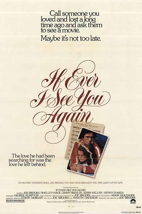 If Ever I See You Again (1978) movie poster