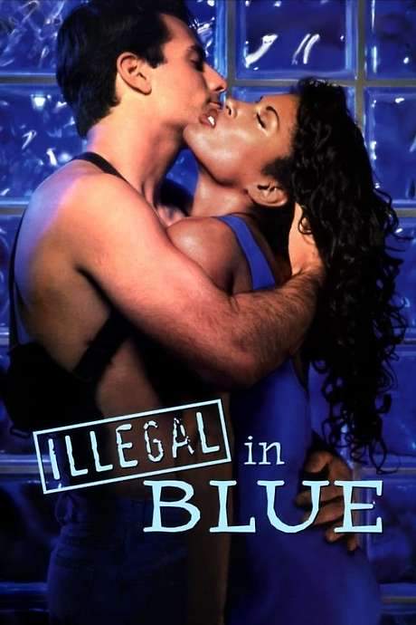 Illegal in Blue (1995) movie poster