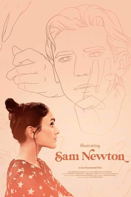Illustrating Sam Newton (2022) movie poster