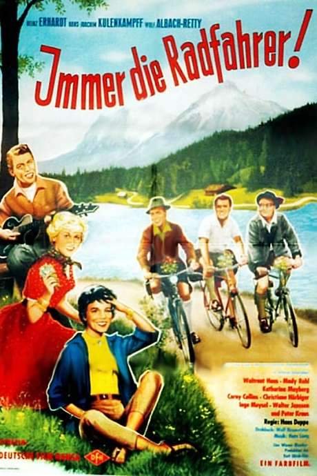 Immer die Radfahrer (1958) movie poster