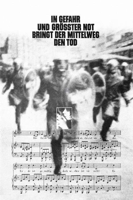 In Danger and Dire Distress the Middle of the Road Leads to Death (1974) movie poster