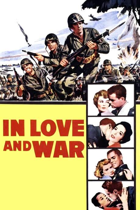 In Love and War (1958) movie poster